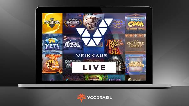 Yggdrasilin pelit Veikkauksen nettikasinolle - iGaming - netin rahapelit